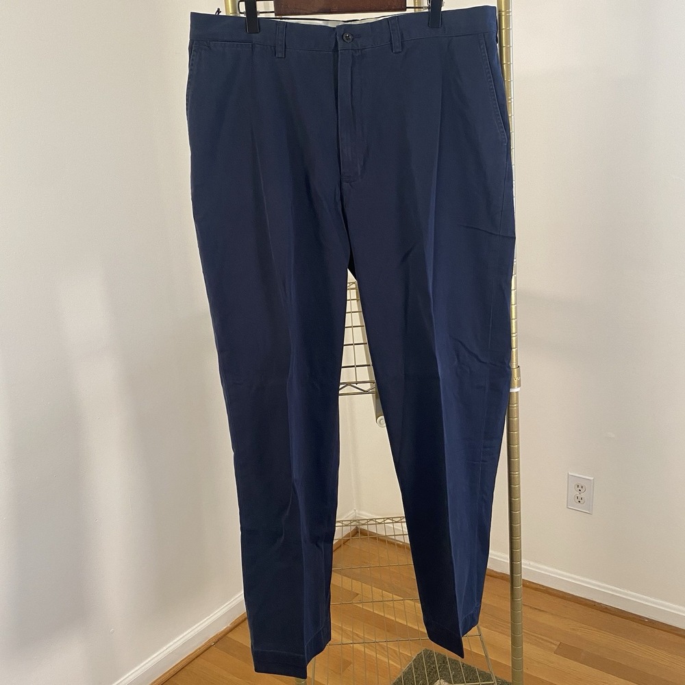 Ralph Lauren Polo Blue Classic Fit Prospect Pant Mens 38x30 Cotton Classic Vtg
